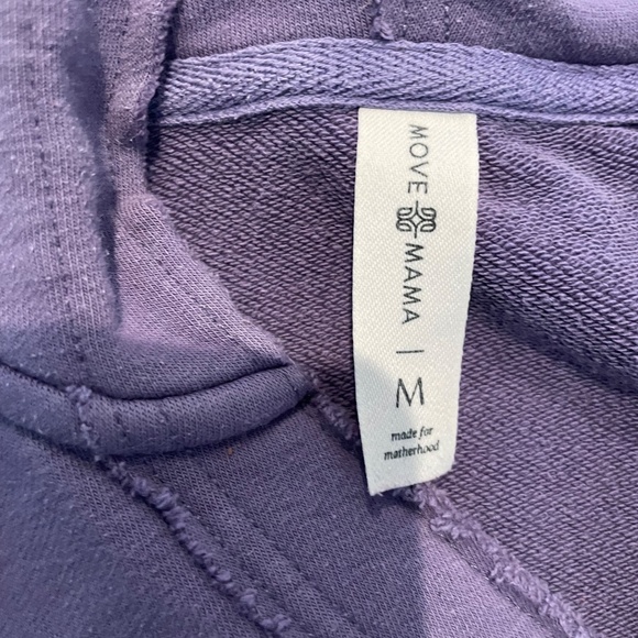 Movemama Big Hug Vertical Zip Breastfeeding Hoodie - Picture 4 of 4